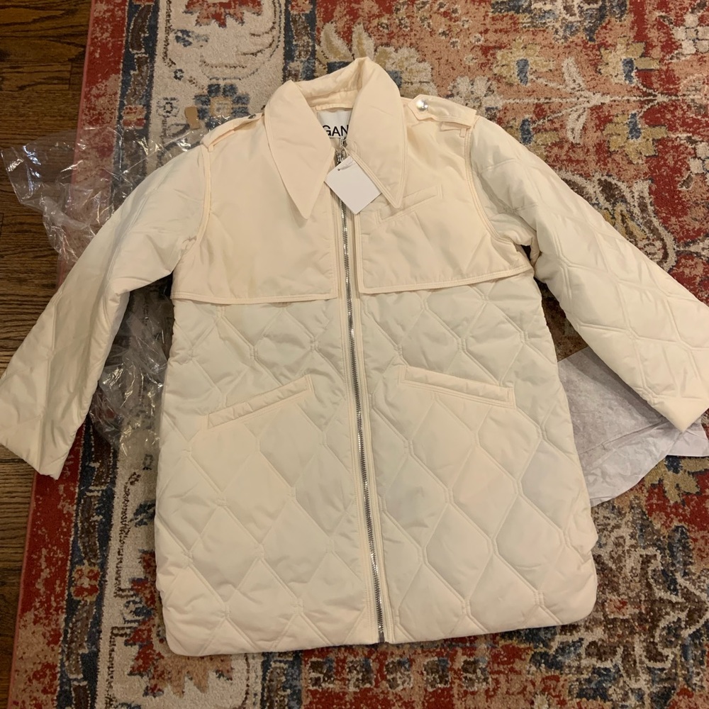 GANNI Quilted Jacket NWT - Picture 9 of 9